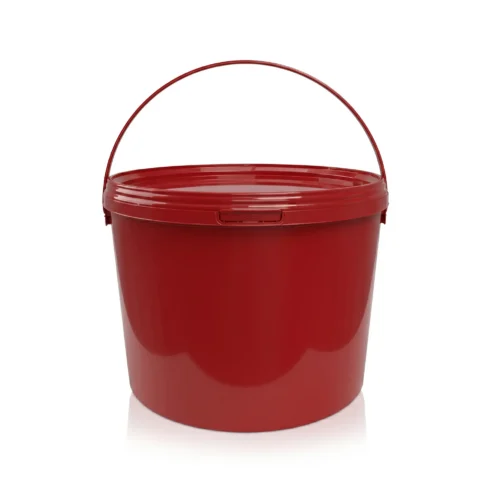 Bucket 10L ALDL sp red without lid PP (0.298 kg)