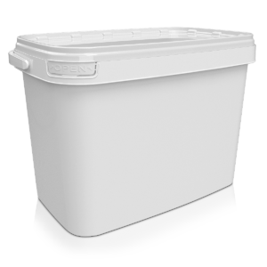 16-PRDL Bucket 16 L PRDL white + white lid(480)