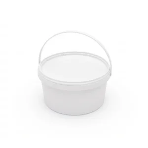 1_5 valge Bucket 1.5 L white + white lid d170 PP (0.0725 kg)