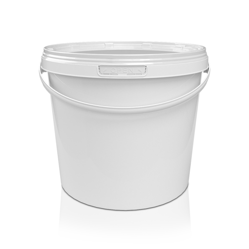 5ALDL-special Bucket 5 L ALDL white w/ handle no lid PP (0.152 kg)
