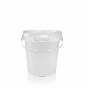 b39e14dc-ac61-4696-9d3b-d4e7ff8b32cf Bucket 1 L ALDL sp. clear + clear lid PP (0.048 kg)