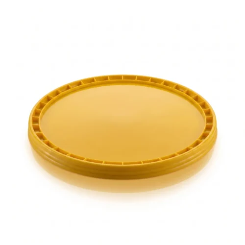 Yellow lid 5 aldl Lid 5l ALDL yellow PP (0.042kg)