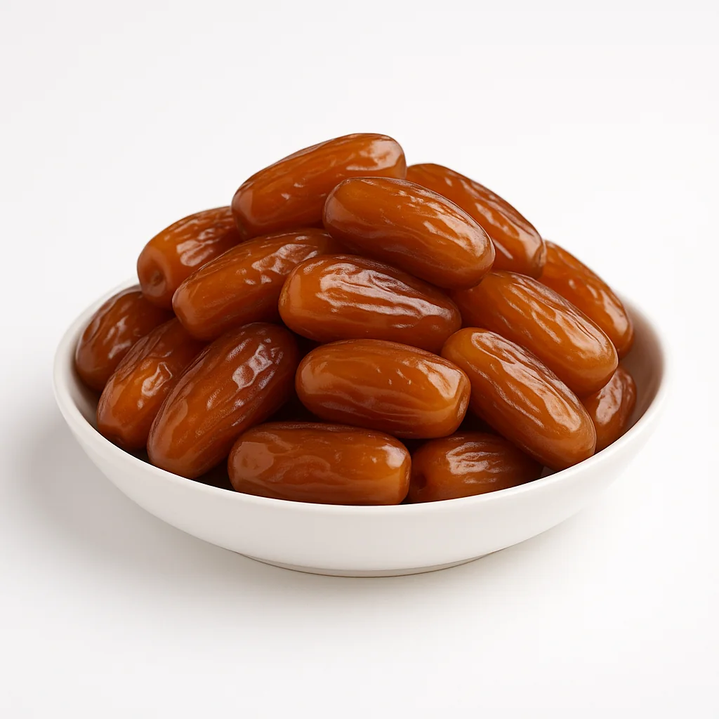 Финики Deglet Nour из Алжира в миске